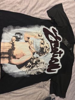 Mixed emotions black graphic t