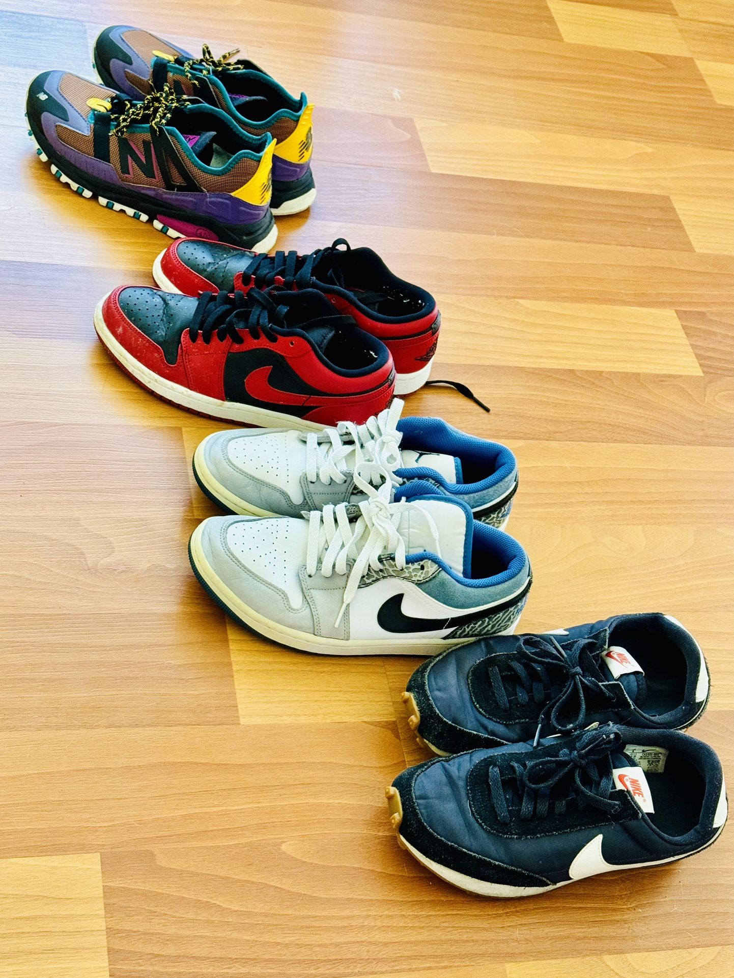 Jordan Nike New Balance 
