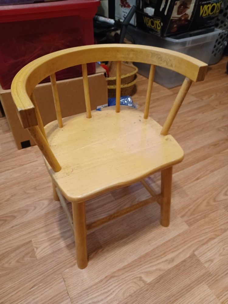 Kids Wooden Chair