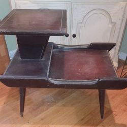 Cool Bilevel Midcentury Table 