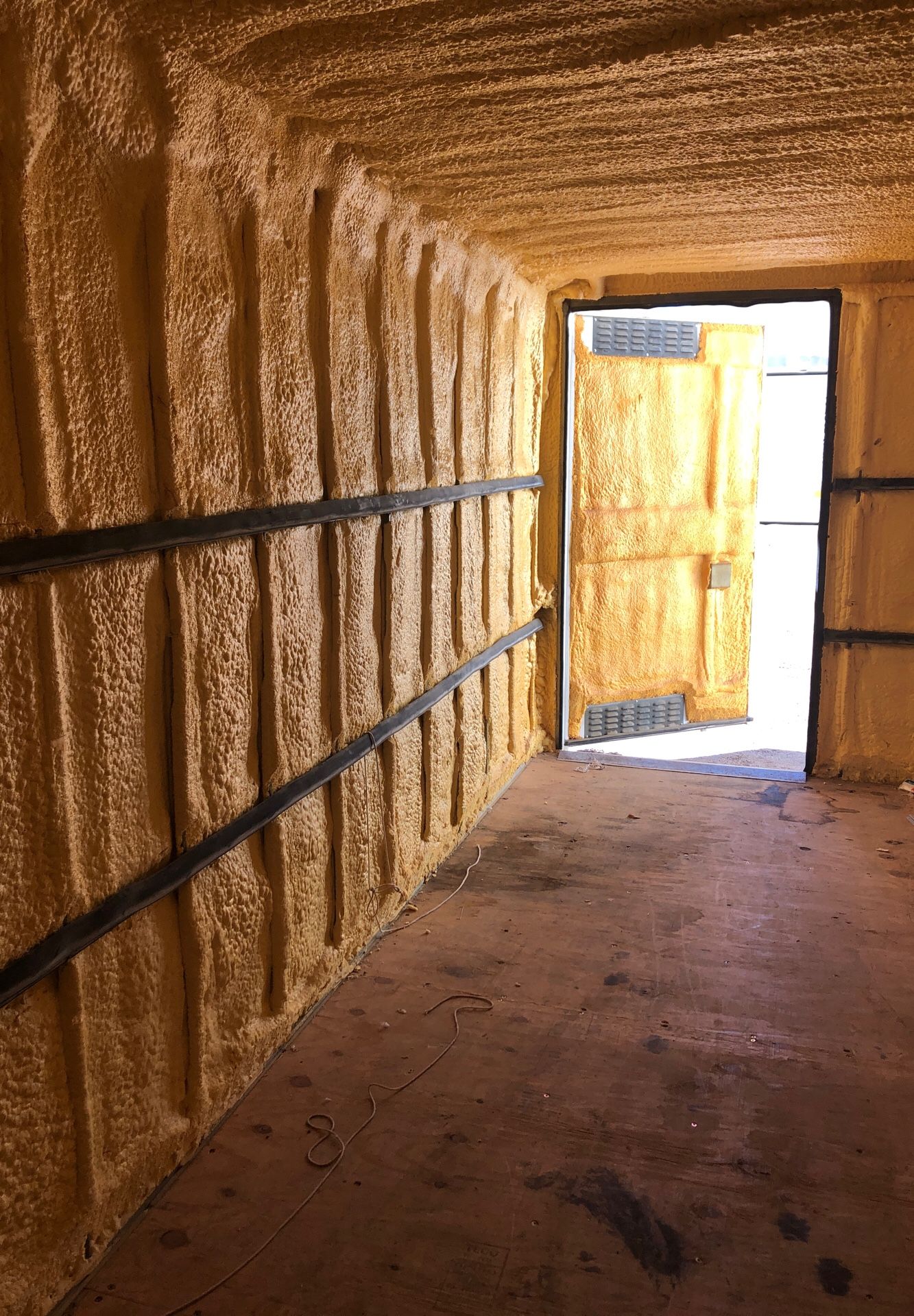 LOCAL 8x20 spray foam insulated shipping container connex storage with