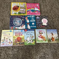 Set Of 10 Books For Ages 3 To 8 PiCat In The Hat  Frozen National Geographic 