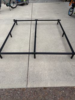 FREE metal bed frame (king)