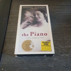 The Piano Vhs