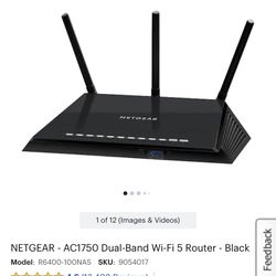 Netgear Nighthawk AC1750 Smart Wifi Router