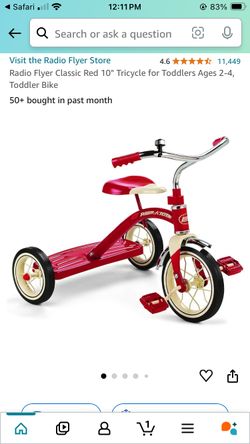 Radio flyer classic 10 tricycle sale