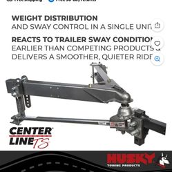 Husky Towing 800 to 1,200lbs Tongue 12,000lbs Gross Trailer Weight with Shank Round Bar