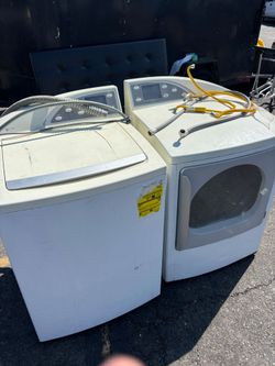 GE Profile Washer and Dryer Set