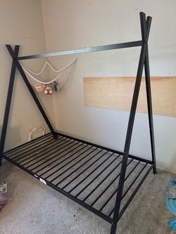 Twin size tent bed frame