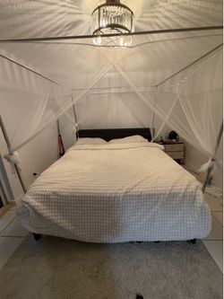 King bed frame