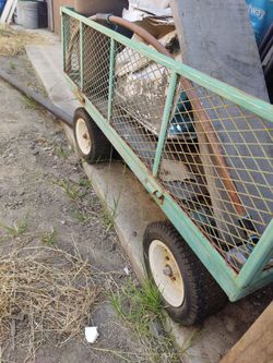 Carrito para jardín