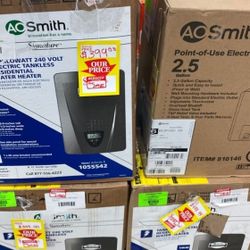 Ao smith tankless water heater 🤯🤯 KUVEH