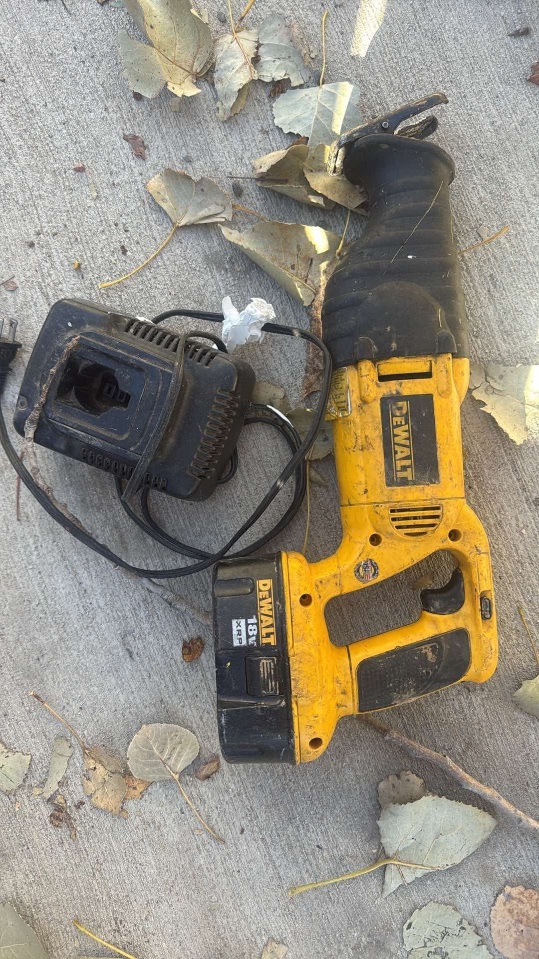 Dewalt Reciprocation saw 