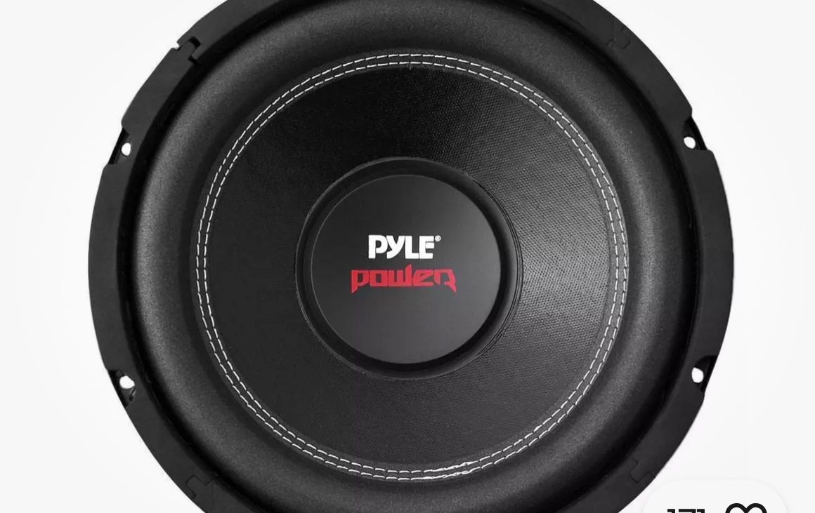Pyle PLPW10D Power 10 Inch 1000 Watt 4 Ohm Car Audio Dual Voice Coil Subwoofer