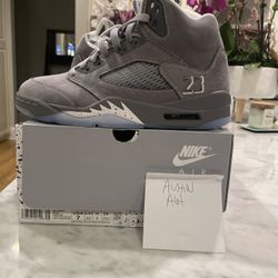 Air Jordan 5 Wolf Grey 2026 Sz 7 DS