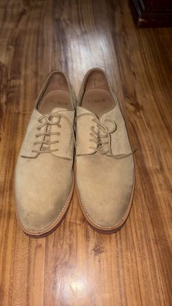 J.Crew Suede Oxford Dress Shoes