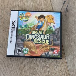 Nintendo DS Diego’s great Dinosaur Rescue Game And Nintendo Switch LEGO Incredible Cartridge
