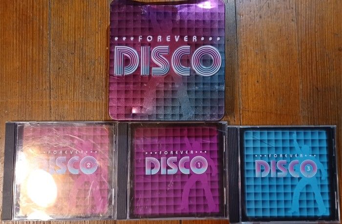 Disco 3 Disk Set In Tin Case Forever Queen Kool Gang Rick James