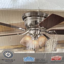 ventilador harbor brezze nuevo con garantía le falta una compita de cristal $40  lo tdngo en el centro
