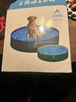 Pet pool 48” round 12” H