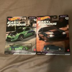 Fast & Furious 1:64 Diecasts 