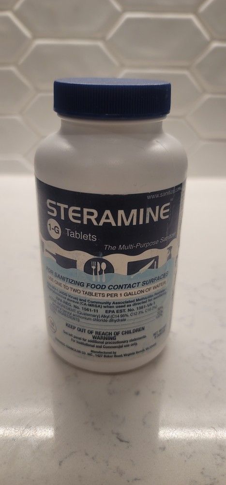 Steramine QUAT Tablets, 150 count