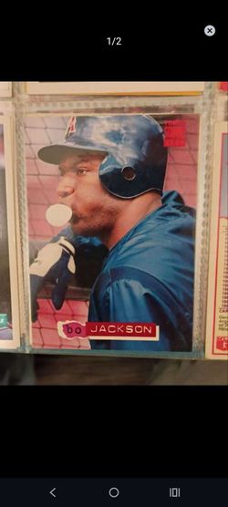 Bo Jackson Baseball Trading Card