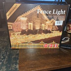 Lighted Fence