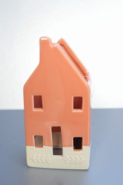 Nordic Sunset Ceramic Tea Light House