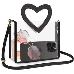Brand New Clear Bag for Stadium Events, Clear Tote Bags for Women, Stadium Purses for Concerts Sports Fans
