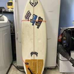 Lost Mayham 50 inch surfboard signed