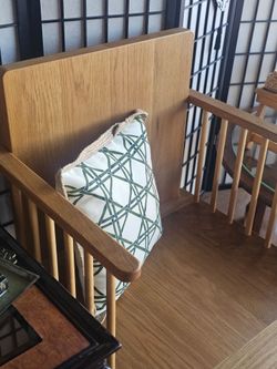 Large Custom MCM Japandi Spindle Chair FREE DELIVERY