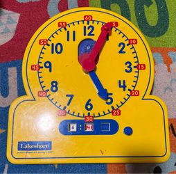 Lakeshore teaching clock