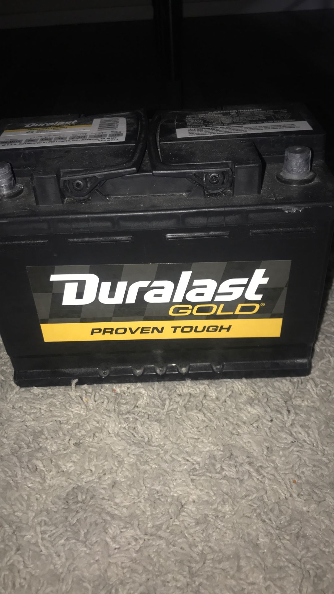 Duralast Gold Car Battery