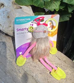 SmartyKat Bouncy Mouse Bungee Cat Toy, Brand New, Ships Fast