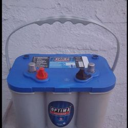 New Blue Top Optima Batterys With A 6 Month Warranty.