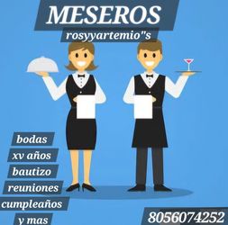 Meseros para toda ocasión