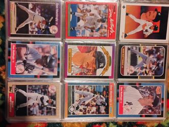 Don Mattingly Baseball Card Lot