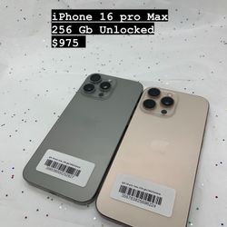 New Year Deal🔥 iPhone 16 Pro Max 256 Gb Unlocked 
