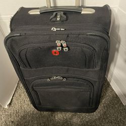 SWISS GEAR BY WENGER CARRY ON LUGGAGE CASE ROLLER 23" X 9 1/2" X 14"