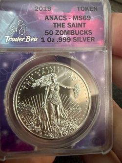 2019 50 Zombucks - The Saint - MS69