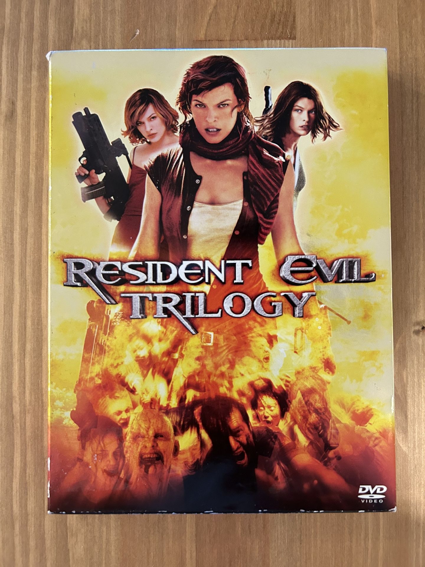 Resident Evil Trilogy 1-3 DVD Set