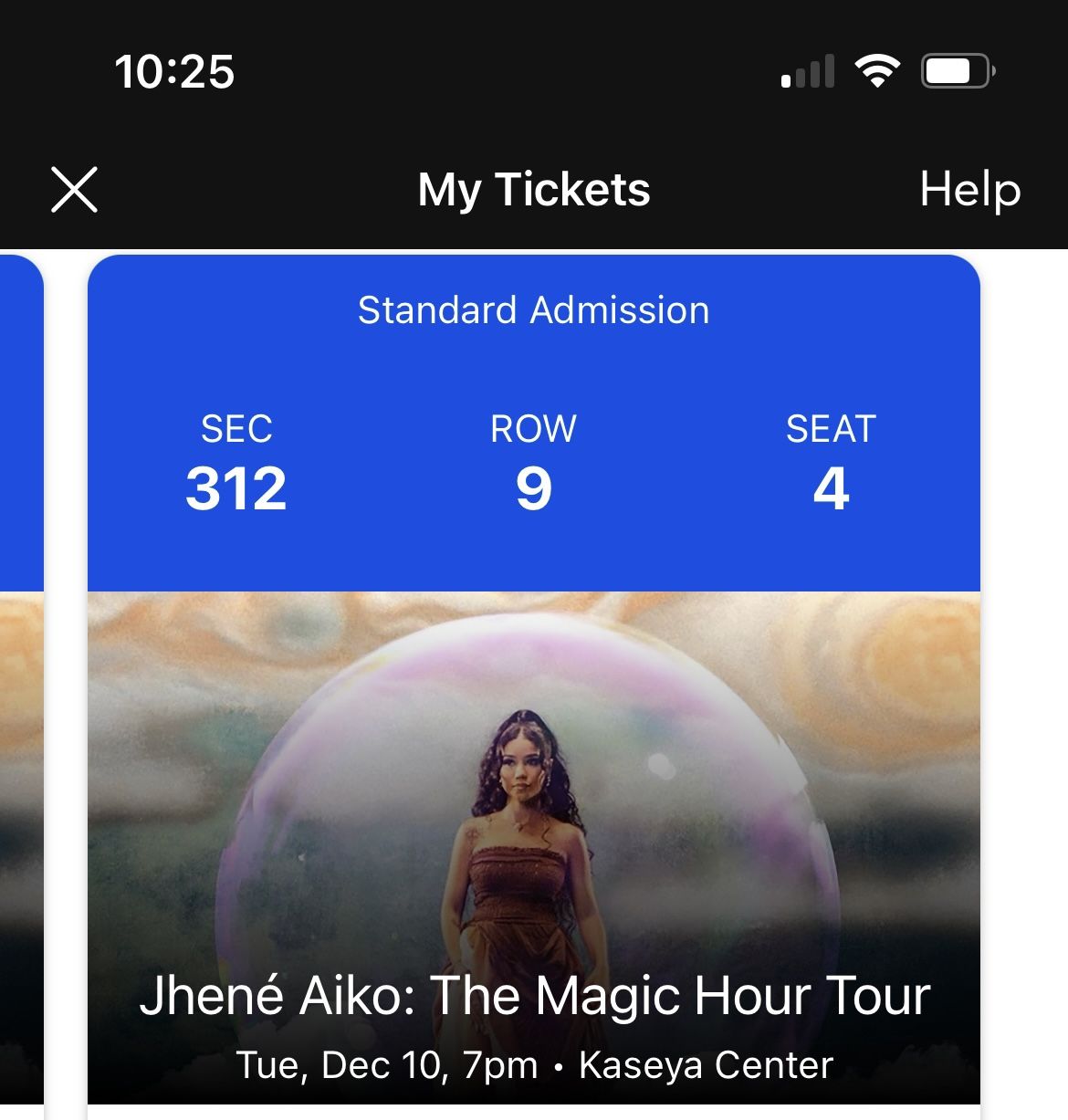 2 Tickets To J’hene Aiko - Miami
