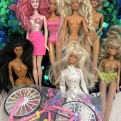 Barbie Dolls No Mint 
