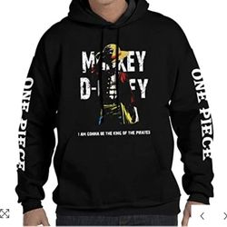 Kids One Piece Hoodie - Sudadera Con Capucha Con Emblema 