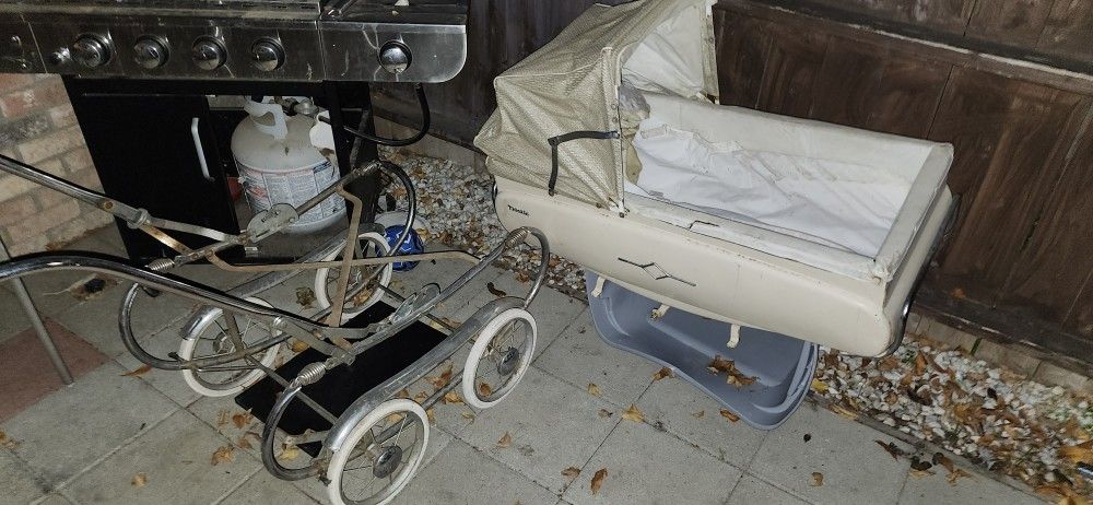 Vintage Baby Stroller 