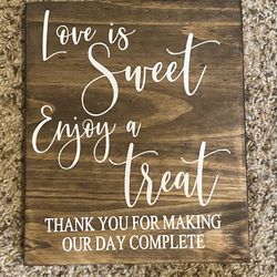 Wedding/Event Signs