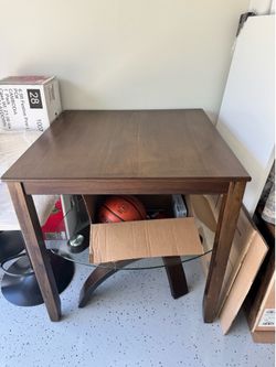 Wood table for 4