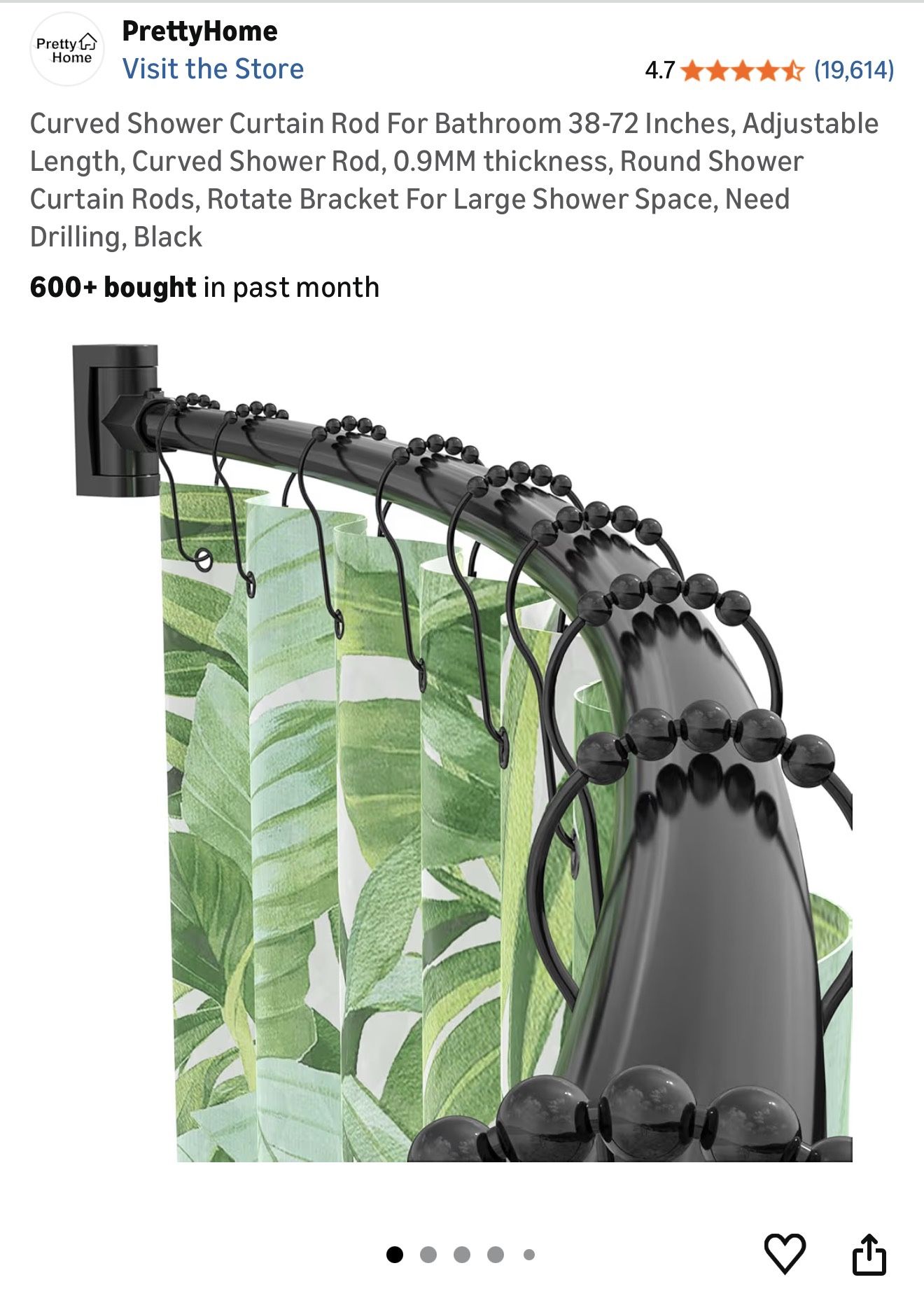 Shower Curtain Rod