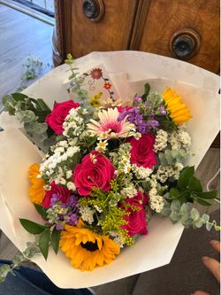 Fresh flowers graduation